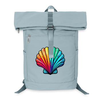 Shell - Laptop Backpack - ice blue - Front