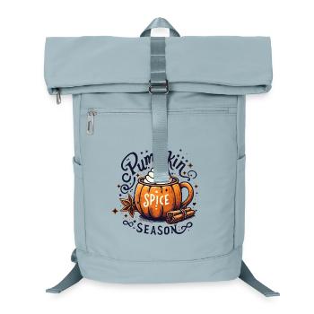 Pumpkin Spice Season: Der Geschmack des Herbstes - Laptop-Rucksack  - Eisblau - Vorne