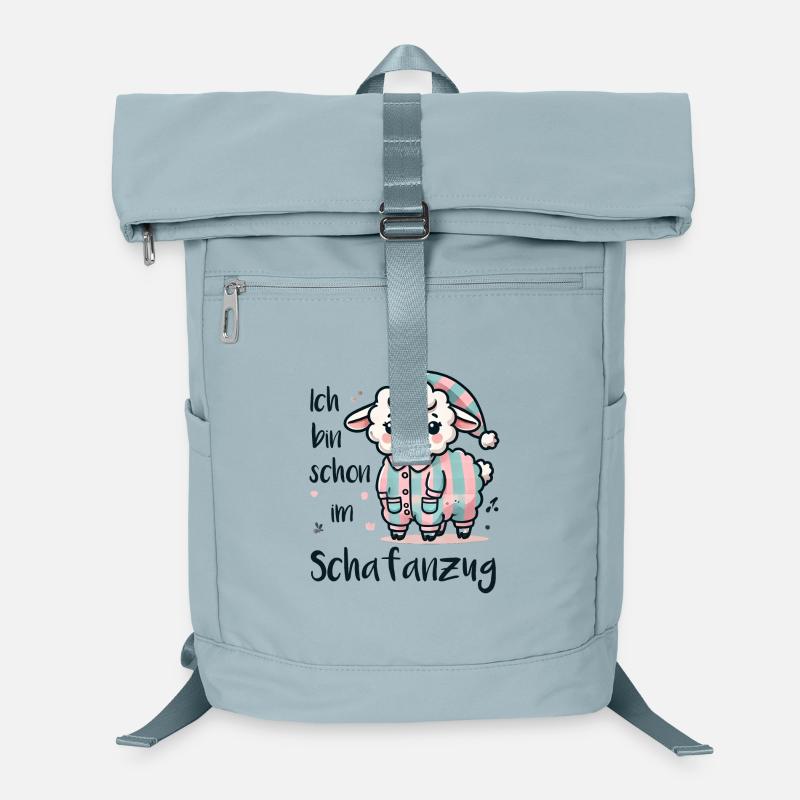 Ich bin schon im Schafanzug Laptop-Rucksack 
