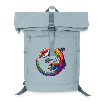 Gecko - Laptop Backpack - ice blue - Front
