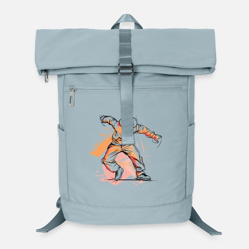 Dessin de breakdancer Sac à dos ordinateur