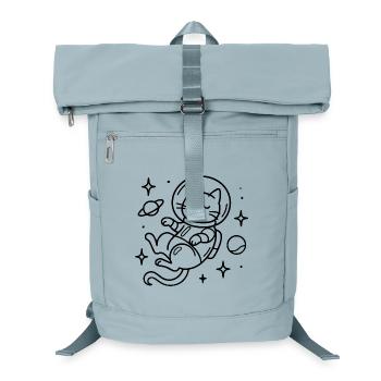 Modèle d’art numérique abstrait - Sac à dos ordinateur - bleu glacier - Devant