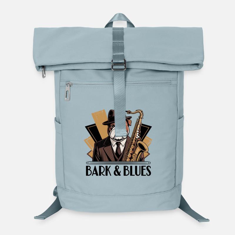 Bark et Blues Sac à dos ordinateur