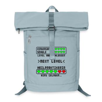 Aspiring naturopath in training Start - Laptop Backpack - ice blue - Front