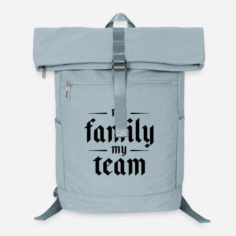 My Family Team Saying Laptop Backpack