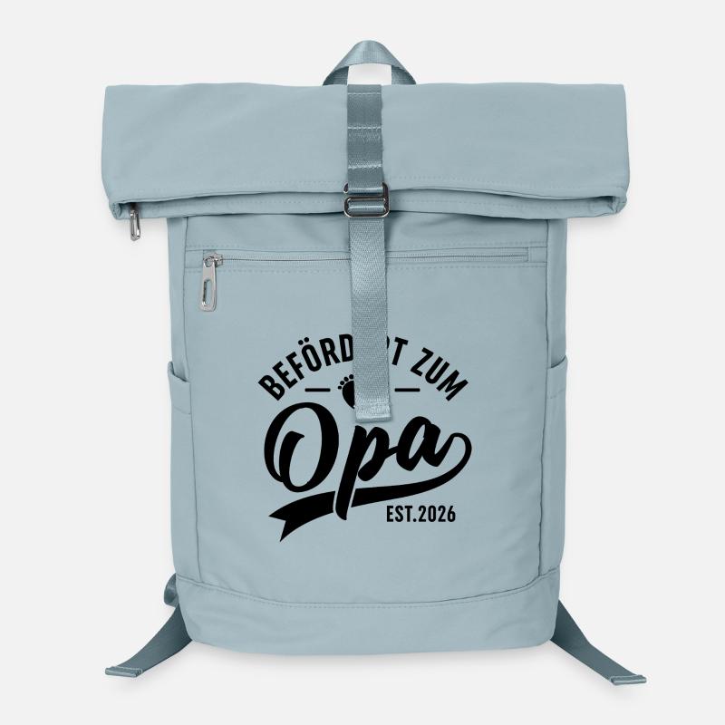 Perfektes Opa Geschenk 2026 | Enkelkind Geburt Laptop-Rucksack 