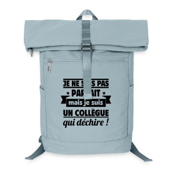 Collègue Qui Déchire Humour Travail - Sac à dos ordinateur - bleu glacier - Devant