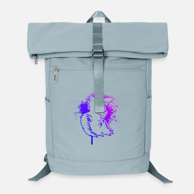 Attention fans de motocross, déclaration simple Sac à dos ordinateur
