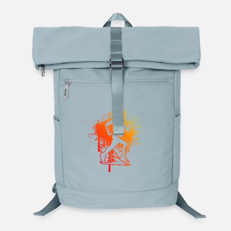 Clear running motif for every day Laptop Backpack
