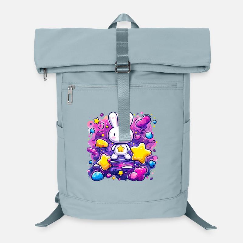 Space Star Bunny Laptop Backpack