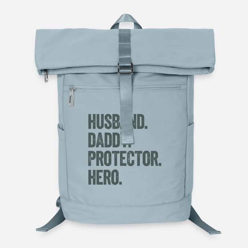 Mari Papa Protecteur Héros Sac à dos ordinateur