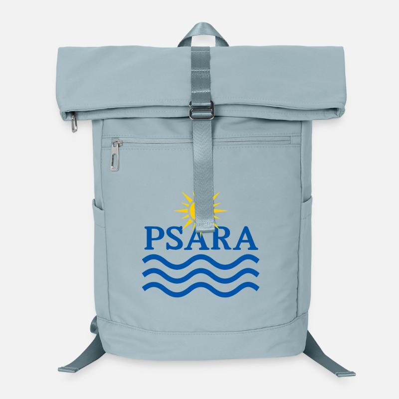 PSARA Sonne und Wellen Laptop-Rucksack 