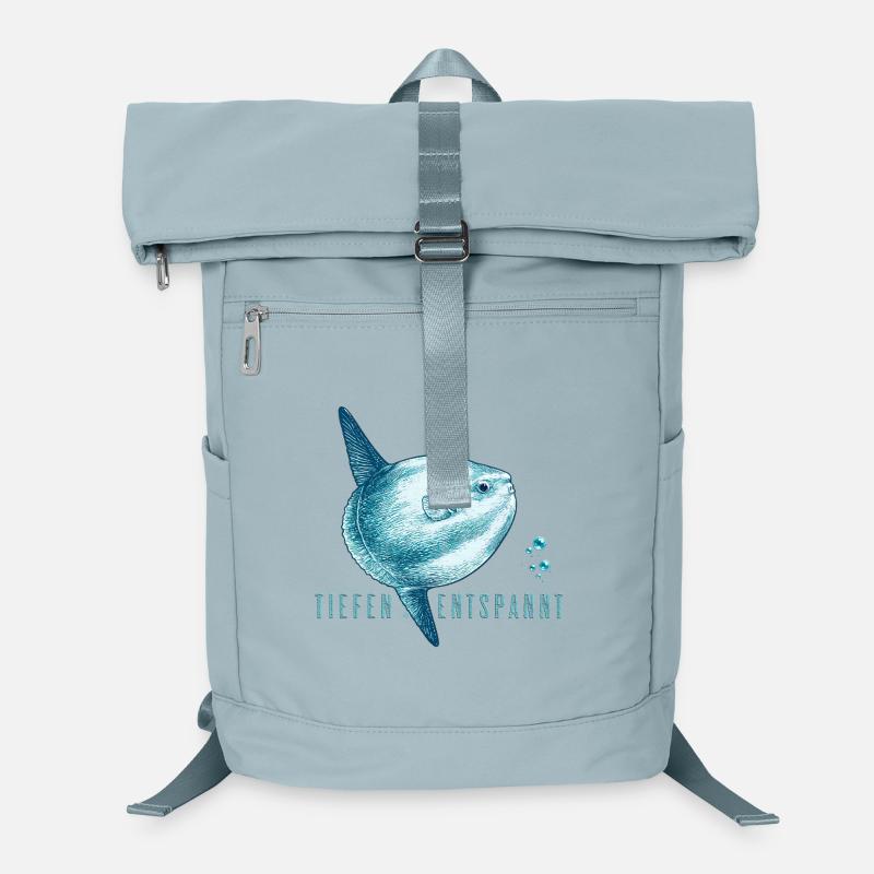 Profondément détendu – Mola Mola Sunfish Sac à dos ordinateur