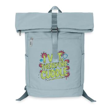Vet Tech I Vet Therefore I Cuddle Animal Lover - Laptop Backpack - ice blue - Front