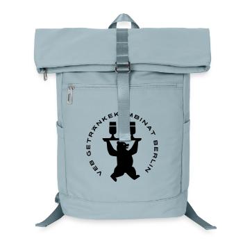 VEB Getränkekombinat Berlin - Laptop-Rucksack  - Eisblau - Vorne