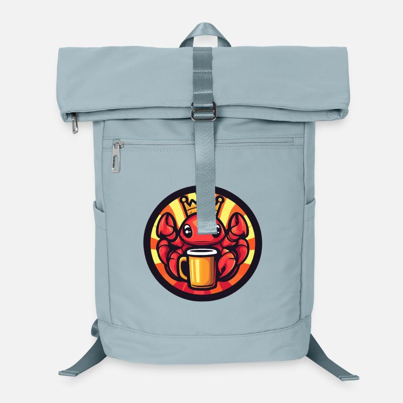 Lobster Crab Beer Funny Laptop Backpack