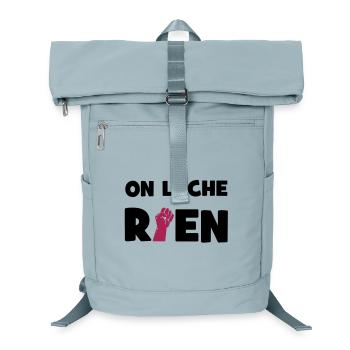 On lâche rien ! - Laptop-Rucksack  - Eisblau - Vorne
