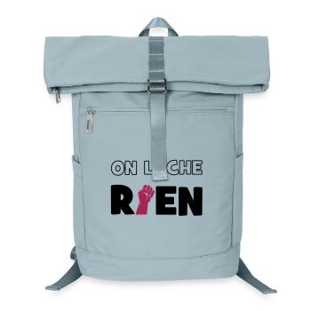 On lâche rien ! - Sac à dos ordinateur - bleu glacier - Devant