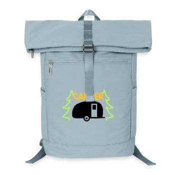 Camper - ready for vacation - Laptop Backpack - ice blue - Front
