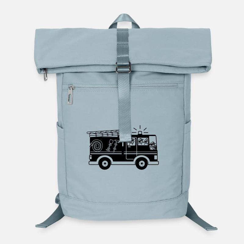 Fire engine Laptop Backpack