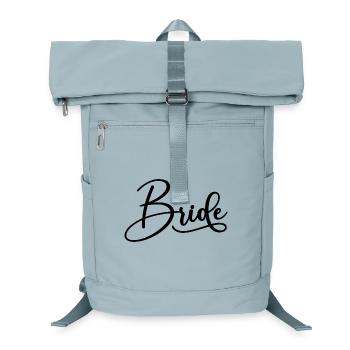 Bride Matching Engagement Bridal Shower Wedding - Laptop Backpack - ice blue - Front