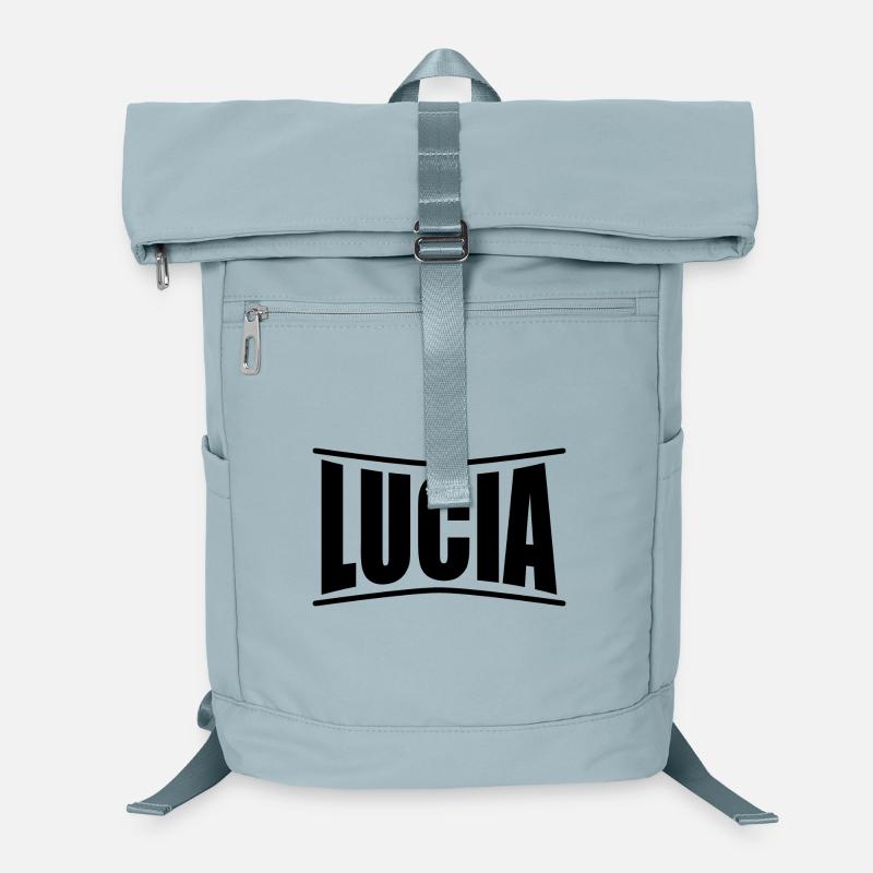Name T-Shirt Lucia T-Shirt Geschenkidee Laptop-Rucksack 