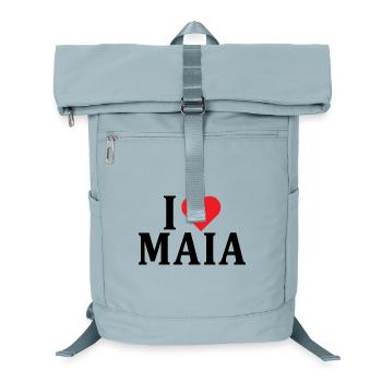 T-Shirt Name I love Maia Geschenkidee T-Shirt - Laptop-Rucksack  - Eisblau - Vorne