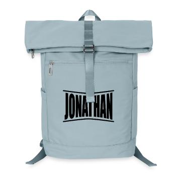 Name T-Shirt Jonathan T-Shirt Geschenkidee - Laptop-Rucksack  - Eisblau - Vorne