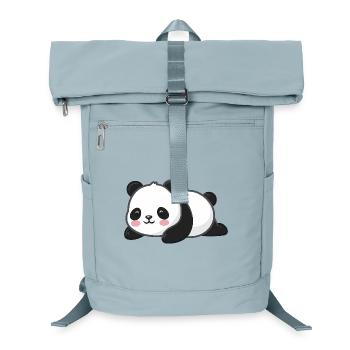 Amoureux des animaux panda mignon - Sac à dos ordinateur - bleu glacier - Devant