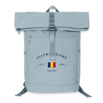 Piatra Neamț Roumanie – Souvenir de vacances - Sac à dos ordinateur - bleu glacier - Devant