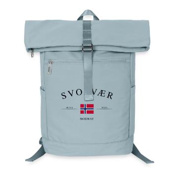 Svolvær Norway – Holiday Souvenir & Gift - Laptop Backpack - ice blue - Front