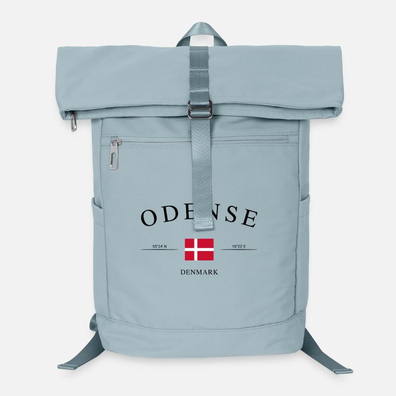 Odense, Danemark – Souvenir et cadeau des Fêtes Sac à dos ordinateur