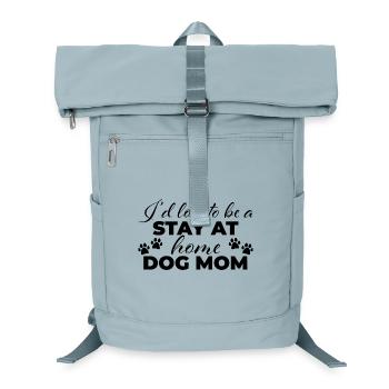 Au foyer chien maman - Sac à dos ordinateur - bleu glacier - Devant