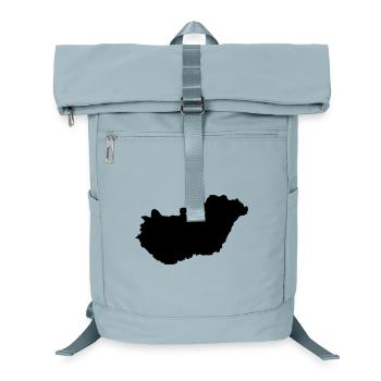 Ungarn Land - Laptop-Rucksack  - Eisblau - Vorne