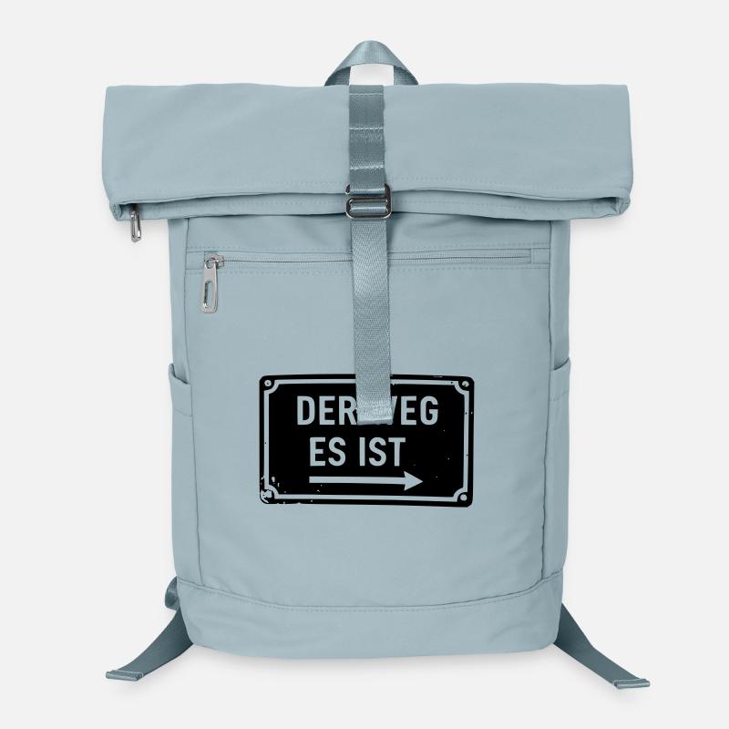 La Voie Est - C’est La Voie - Voie Lactée - Sac à dos ordinateur - bleu glacier