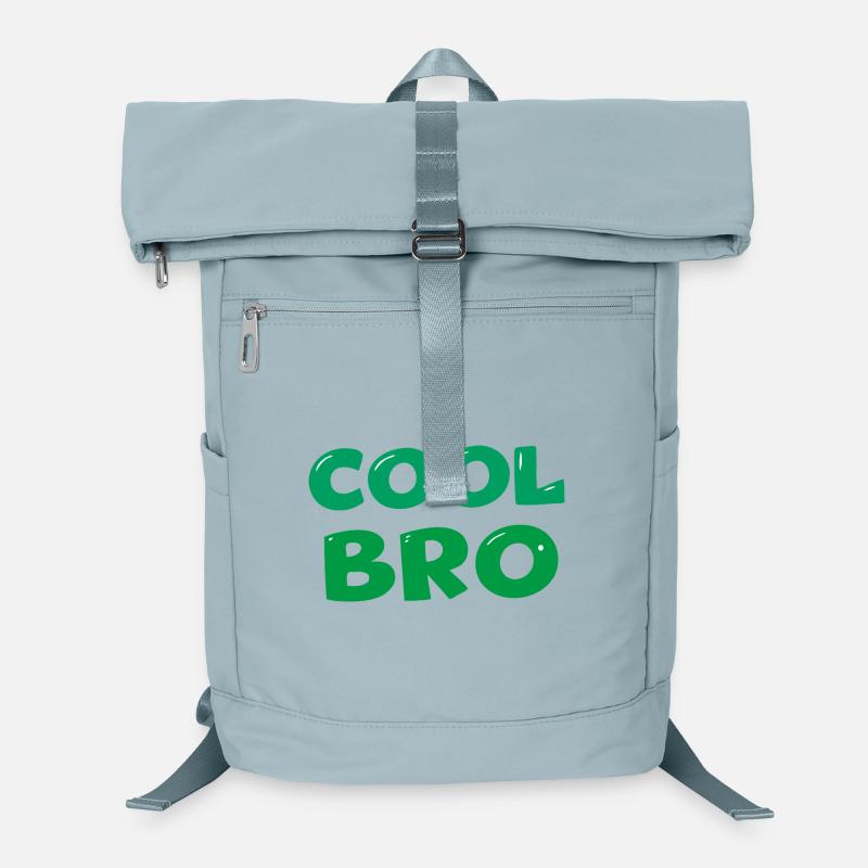 Bold Green Bro Laptop-Rucksack 