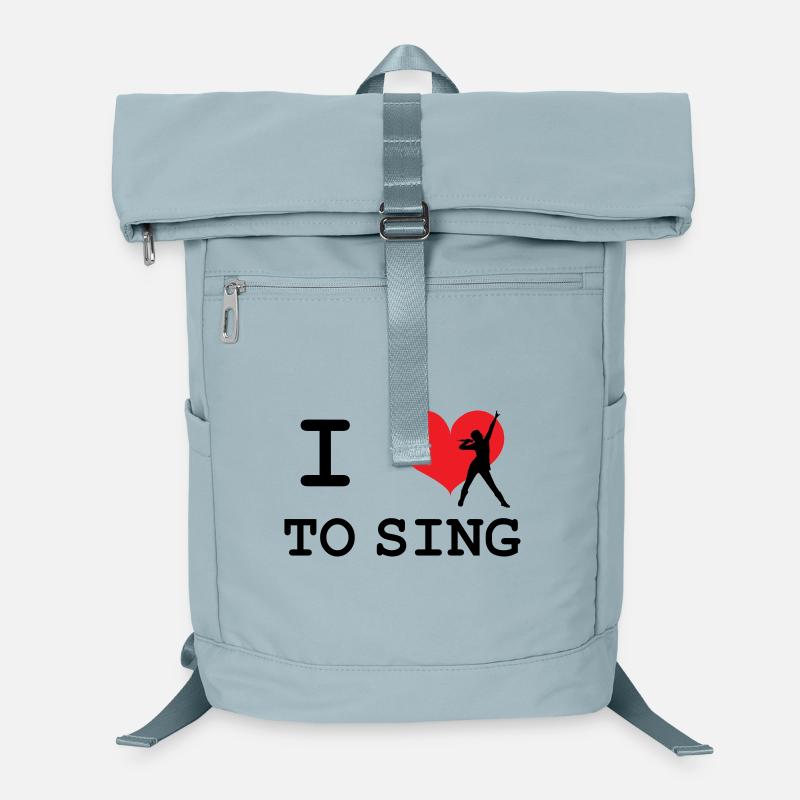 J'aime Chanter Sac à dos ordinateur