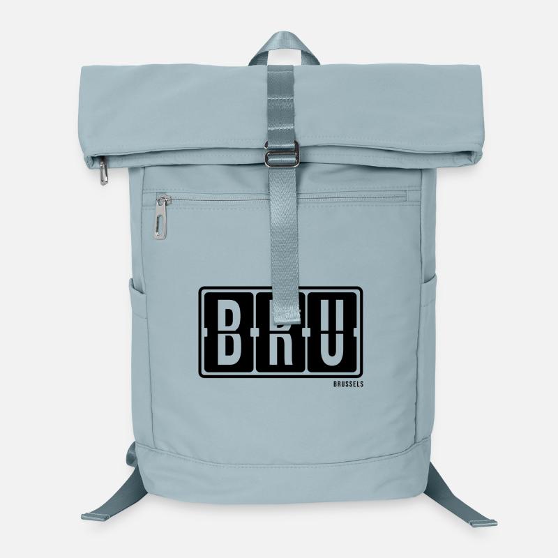 Brussels BRU, City Souvenir Backpack, Mug, Hoodie Laptop Backpack
