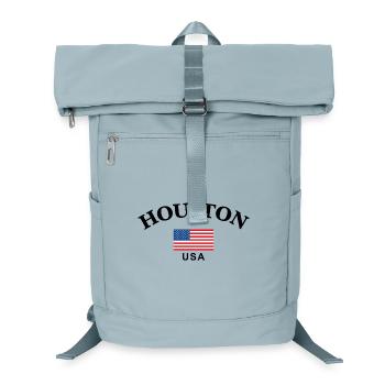 Houston, États-Unis - Sac à dos ordinateur - bleu glacier - Devant