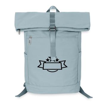 star banner - Laptop Backpack - ice blue - Front
