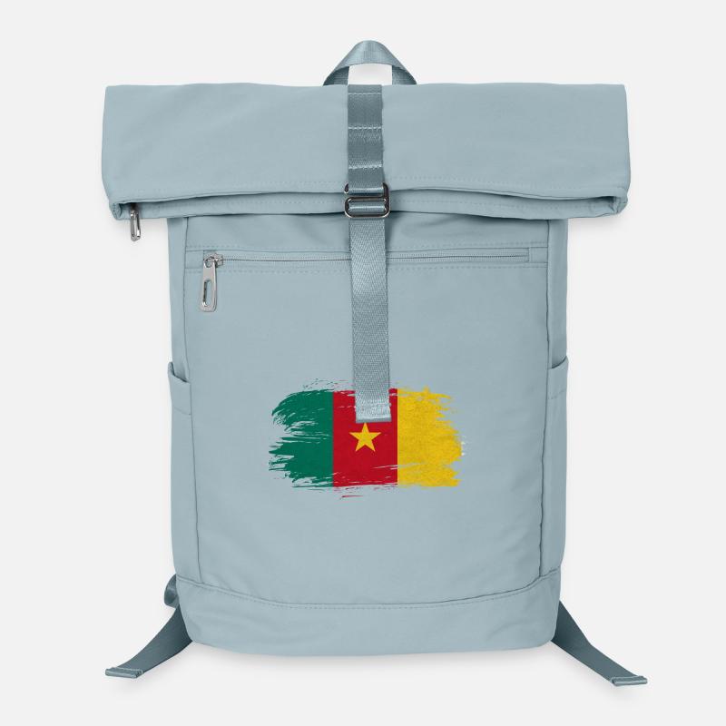 Cameroon Vintage Flag / Gift Douala Garoua Laptop Backpack