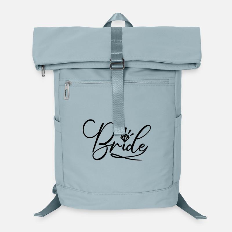 Braut passende Verlobung Brautdusche Hochzeit Laptop-Rucksack 