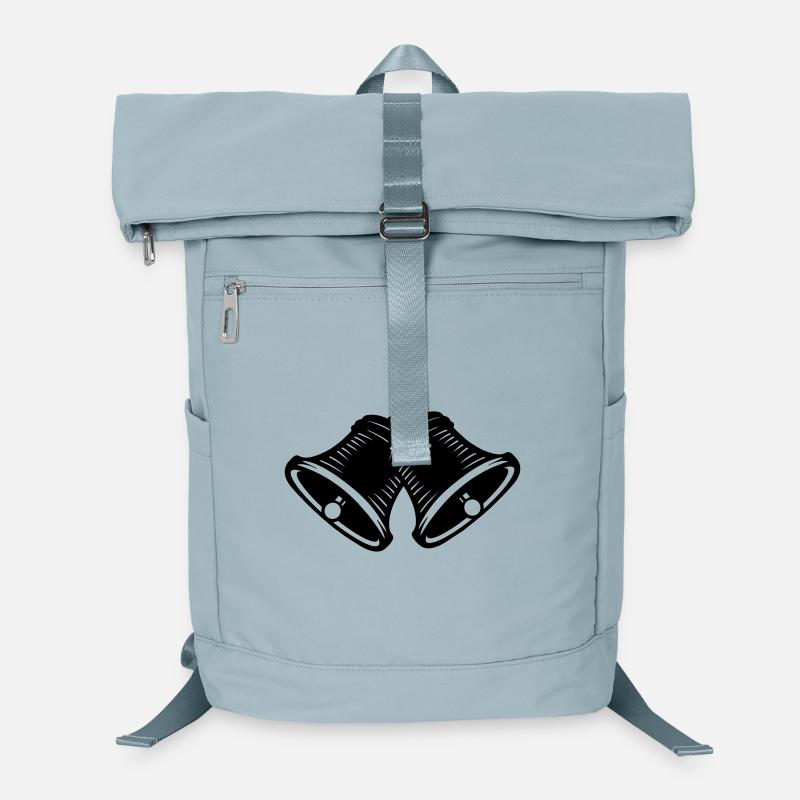 Shadow image church bells Laptop Backpack