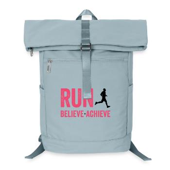 Marathon - Run. Believe. Achieve. - Laptop Backpack - ice blue - Front