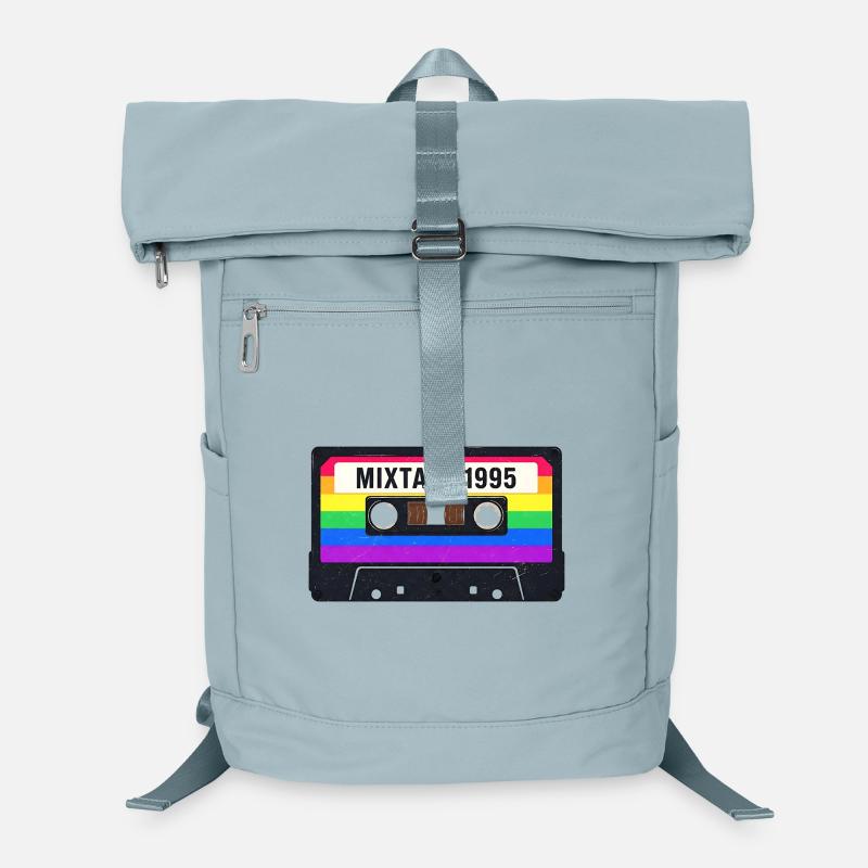Cassette Mixtape 80s 90s Nostalgia Laptop Backpack