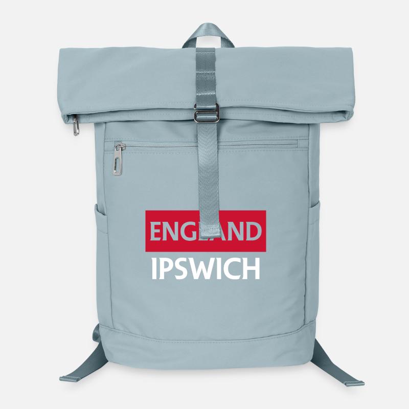 England Motif with Wall and Text Laptop Backpack