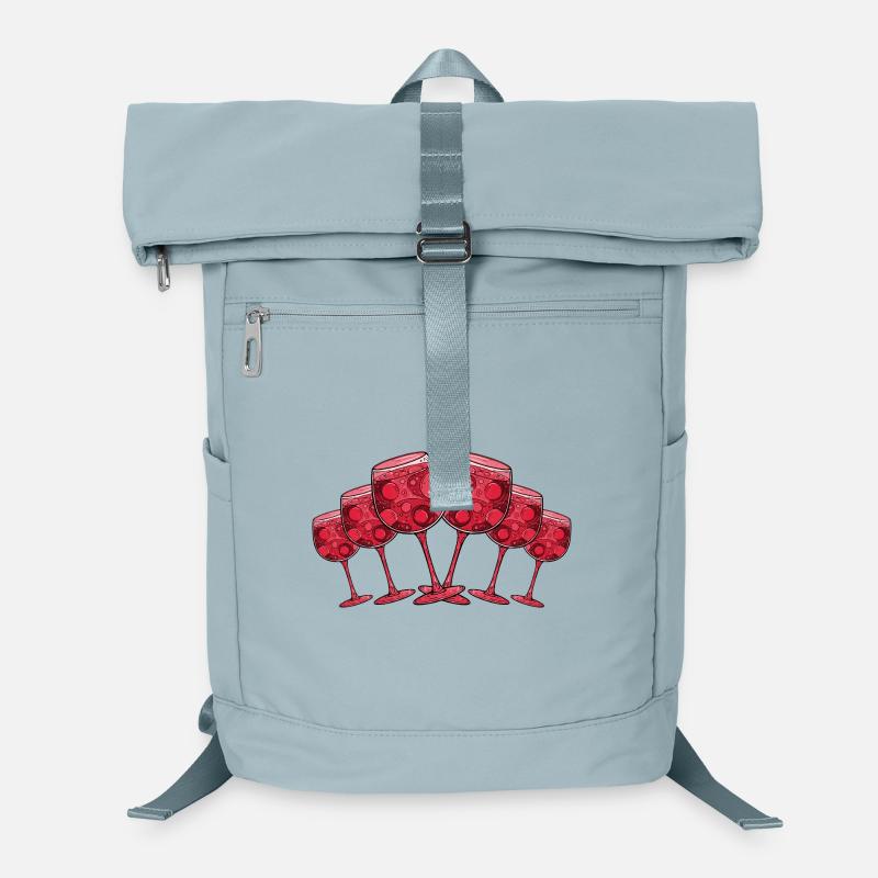 Weinglas Symbol Anstoßen Laptop-Rucksack 