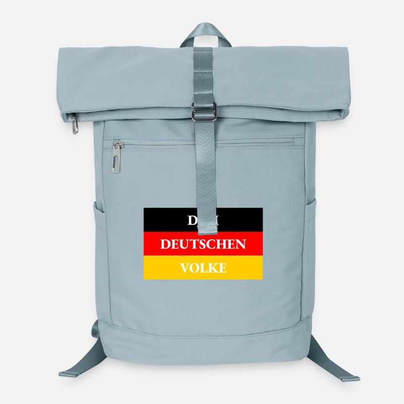 DRAPEAU AU PEUPLE ALLEMAND Sac à dos ordinateur