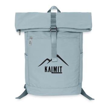 Bergsilhouette Minimaler Gipfel - Laptop-Rucksack  - Eisblau - Vorne