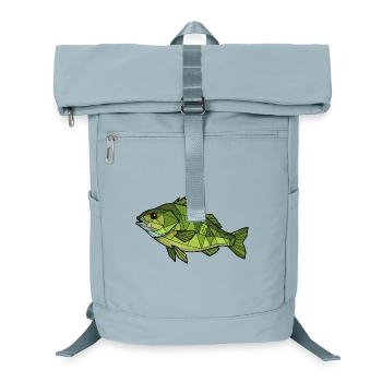 Geometric Perch Low Poly - Laptop Backpack - ice blue - Front